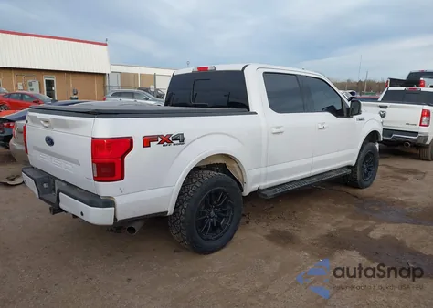 2019 Ford F-150 Lariat from USA, damaged, VIN 1FTEW1E56KKE77229